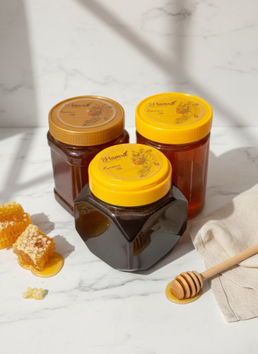 عسل پونه کوهی صادراتی حمرا بدون ناخالصی و مواد افزودنی (یک کیلوگرمی)
