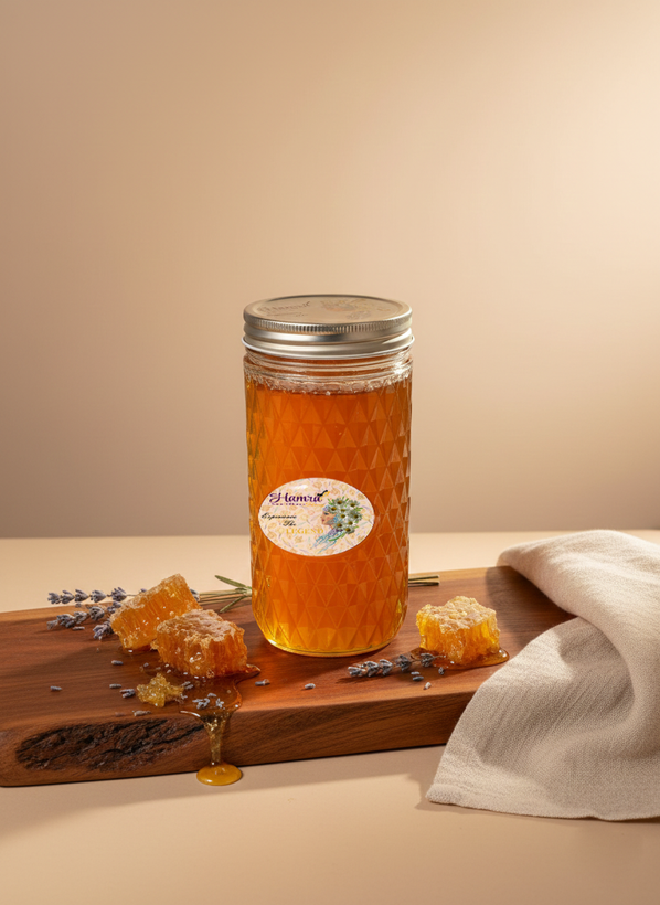 عسل کوهستان درجه یک حمرا بدون ناخالصی و مواد افزودنی (یک کیلوگرمی)